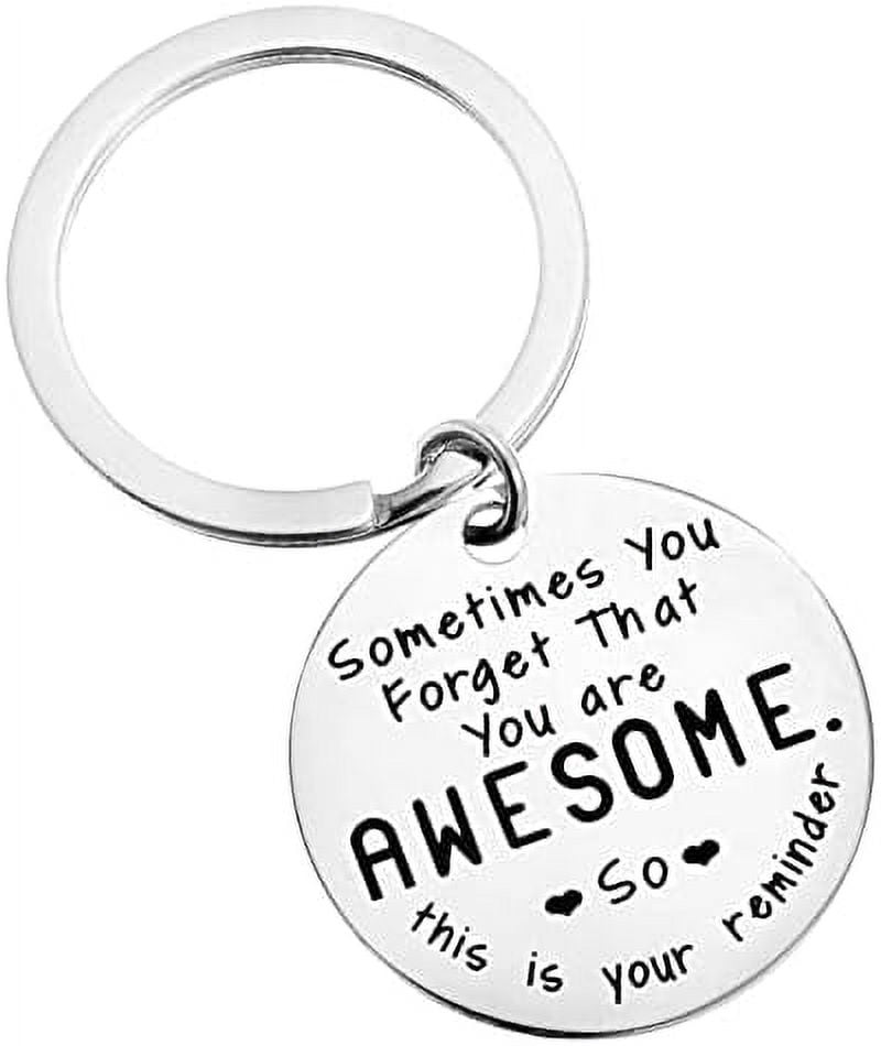 24 Pcs Motivational Keychains - Little Reminders Inspirational Gifts For Women, Coworkers, Employees 1 thumbnail image