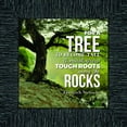thumbnail image 1 of Encouraging and Inspiring Words, Tough Roots, Nietzsche Picture Frame 10x10 8100, 1 of 6