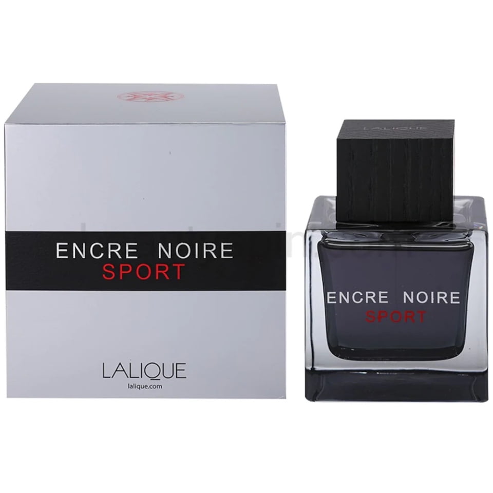 Encre Noire Sport by Colognes Lalique Eau De Toilette Spray 3.3 oz for Men