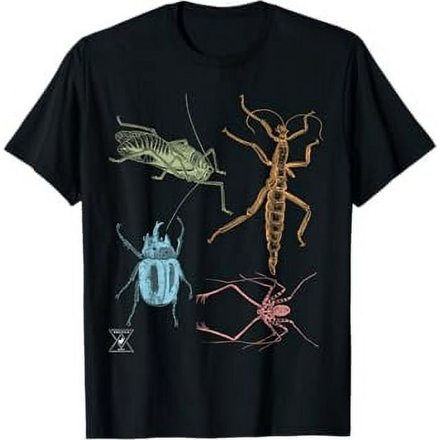 EncycloArt, Insects and Bugs Praying Mantis Beetle, TShirt