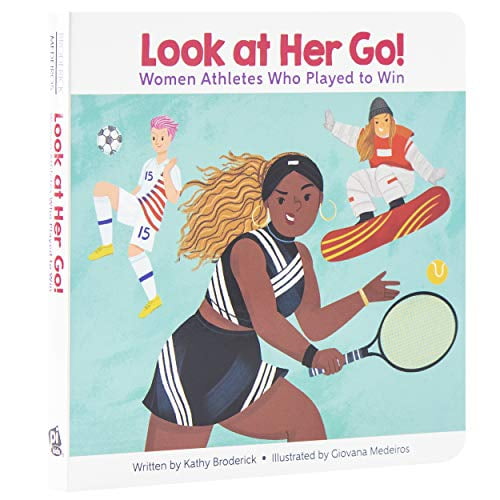 Pre-Owned Encyclopedia Britannica - Look at Her Go: Women Athletes Who Play to Win - Board Book, 9781503752788, 150375278X, Paperback,