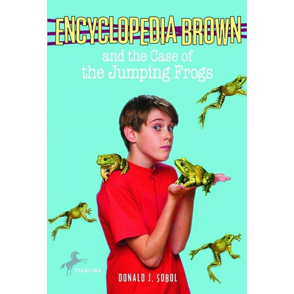 Encyclopedia Brown: Encyclopedia Brown and the Case of the Jumping Frogs (Series #24) (Paperback)