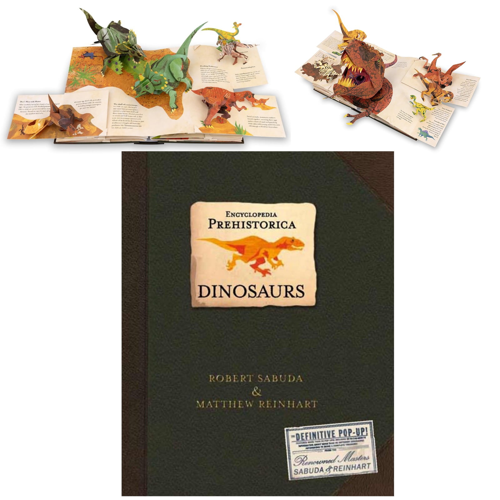 Encyclopedia Prehistorica Dinosaurs The GoTo Dino Book 3D PopUps
