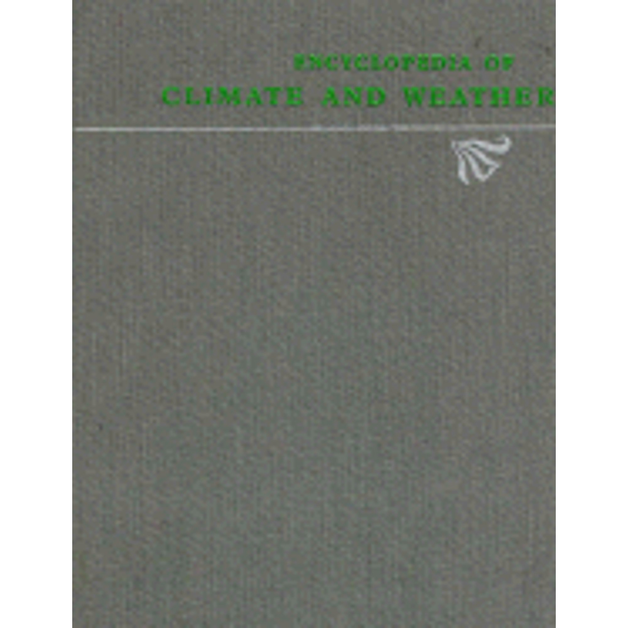 Pre-Owned Encyclopedia of Climate and Weather (Hardcover) 9780195094855 ...