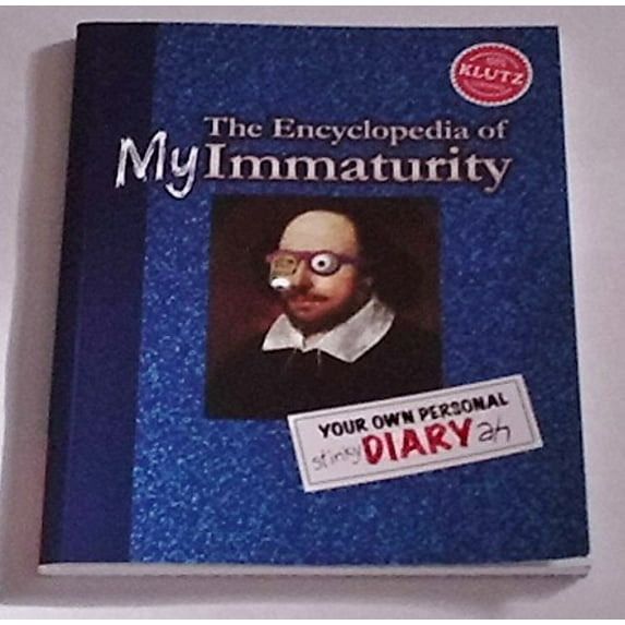 Pre-Owned Encyclopedia of My Immaturity: Your Own Personal Diary Paperback