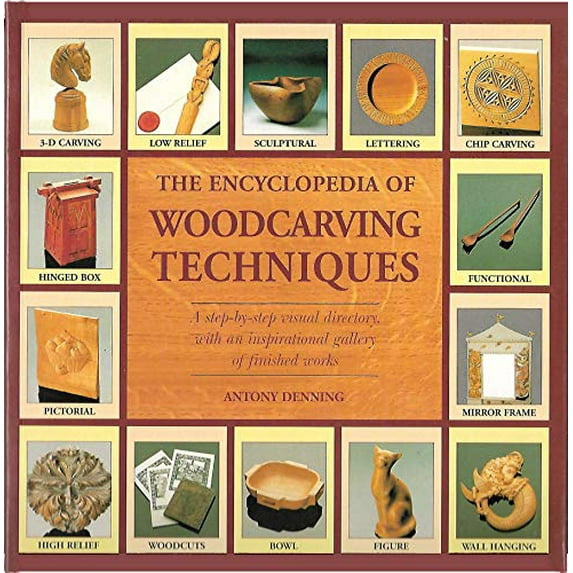 Pre-Owned Encyclopedia of Woodcarving Techniques: With Flaps (Paperback) 0785818022 9780785818021