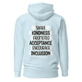 thumbnail image 1 of End Bullying Limited Classic Adult Hoodie (Sky Blue, 2XL), 1 of 1
