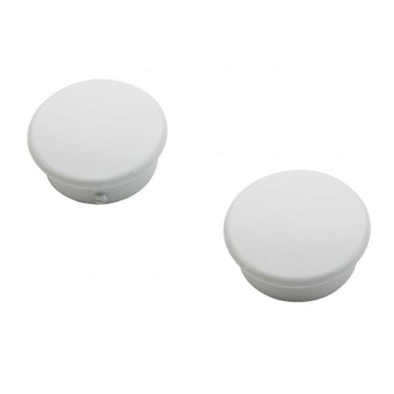 End Cap Closet White S822-090