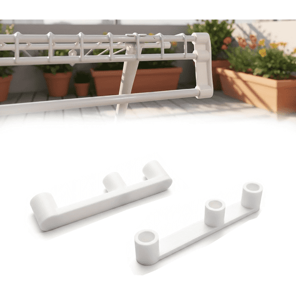 End Cap Replacement Compatible with Rubbermaid Freeslide Wire Shelving, Hanger Stopper Caps for Closet Shelves, Snug-Fit Push-On Shelf End Protector (2pcs)