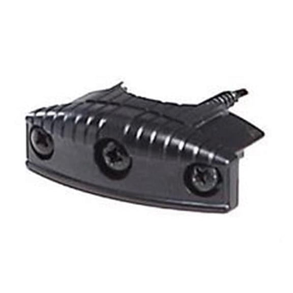 End Cap for Exterior Ladder, Black