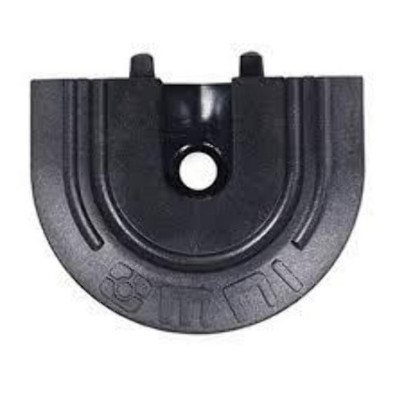 End Cap for Flange Series L-Track | QC06058