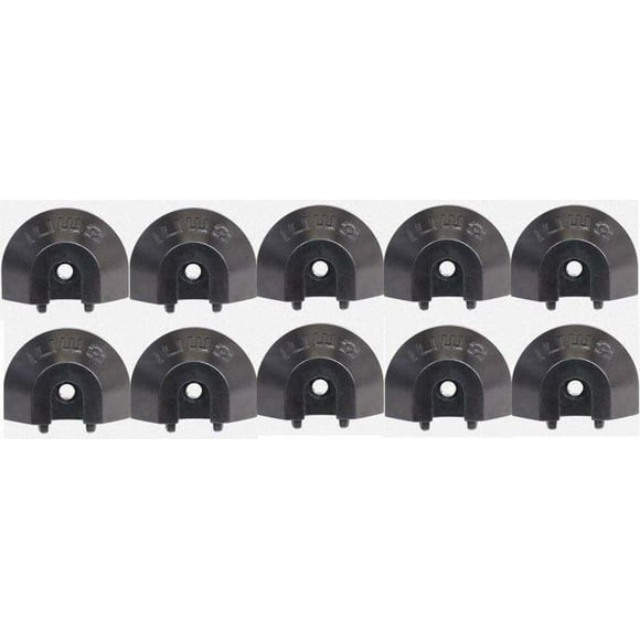 End Cap for Surface Angled Series L-Track 10 PACK | QC06059