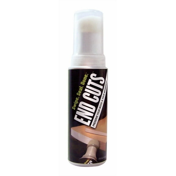 End Cuts white Latex Sealing Primer 4 oz