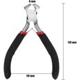 thumbnail image 1 of End Cutting Pliers for Jewelry Making, Nail Puller Tool for Carpenter, End Nippers for Zipper Install Stops, Wire Cutting, 1 of 4