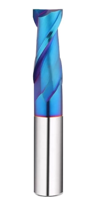 End Mill 2F Solid Carbide 2 Flutes Slot Milling Cutter Machining Metal Aluminum Steel Wood 55HRC Cutting Tool 1mm~20mm ,Great Multi-Purpose Application