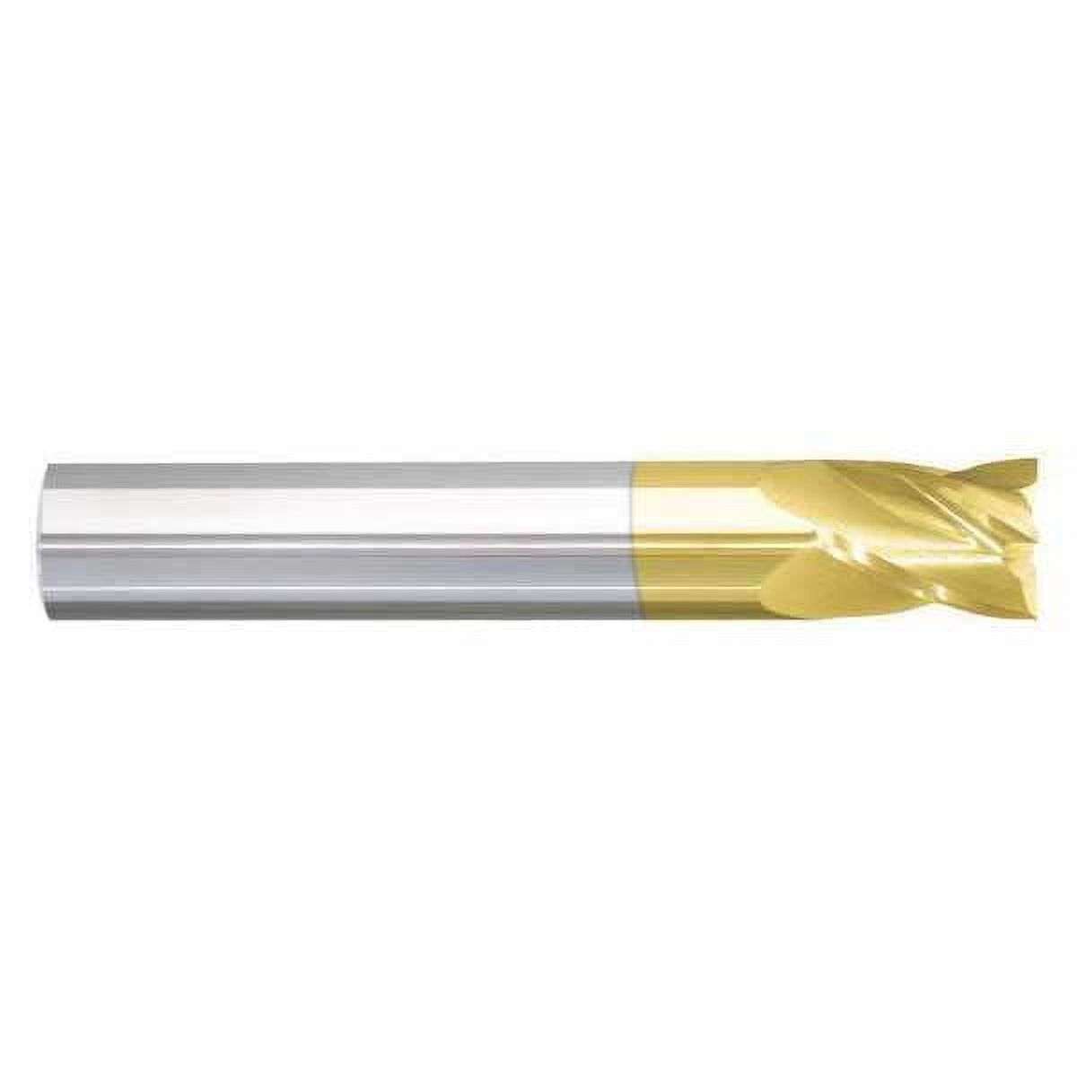 Manufacturer Varies End Mill,7/16 in.4 Flutes,TiN 203-001191