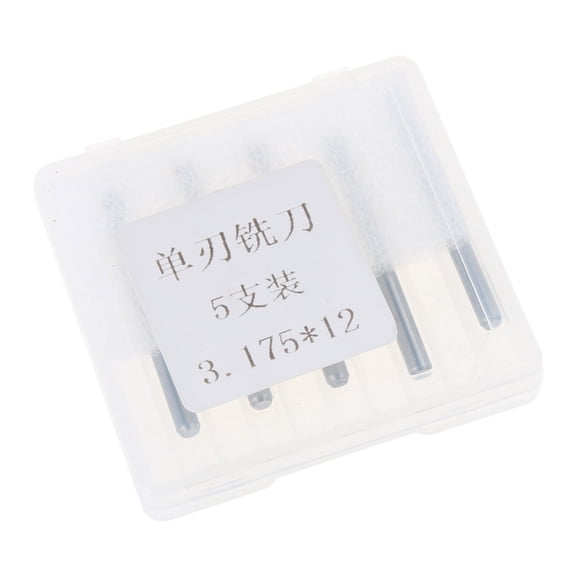 End Mill Engraving Bits Shank Cutters Router Bit Ball Nose PCB Milling Cutter 5x