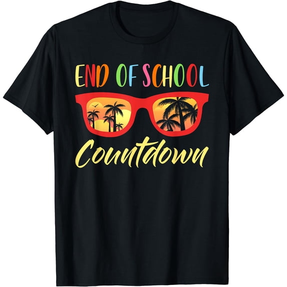 End Of School Countdown Last Day Of School T-Shirt - Walmart.com