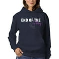 thumbnail image 1 of End Of The Story Quote Hoodie Women -Image by Shutterstock, Female 4X-Large, 1 of 4