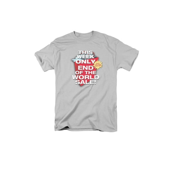 End Of The World Sale Funny Adult T-Shirt Tee