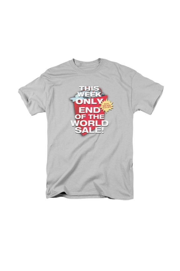 End Of The World Sale Funny Adult T-Shirt Tee