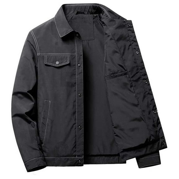 End Spring And Autumn Men's Jacket Men's Business Collar Handsome And Versatile Thin Jacket