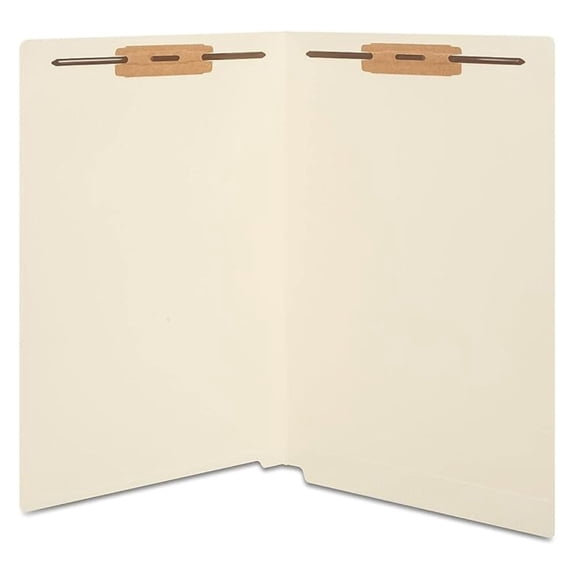 EndTab Classification Folder, Legal Size, Manila, Reinforced Tab, Durable Construction, 150/Box