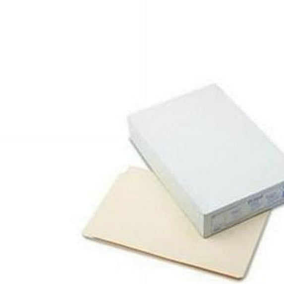 End Tab File Folders, Laminated - Pack of 5