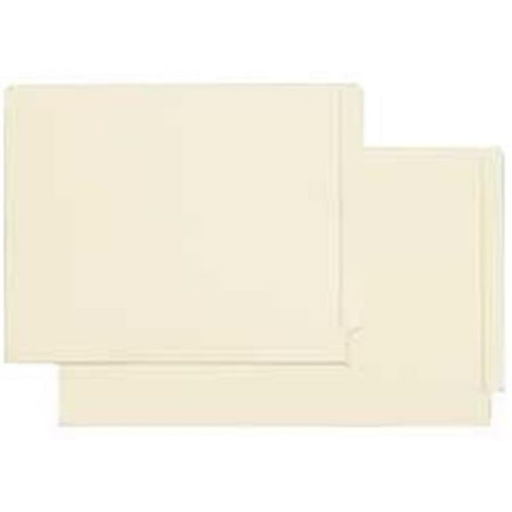 End Tab Folder- Straight Tab Cut- Letter- 9-.50in.H- MLA