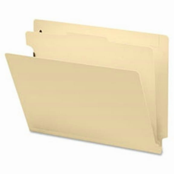 End Tab Heavyweight Classification Folders, Manila - 8.5 x 11 in.