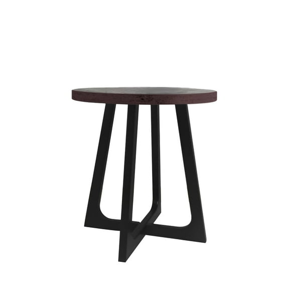 End Table 20 Inch Round Side Table Modern Living Room Small Coffee Table Nightstand