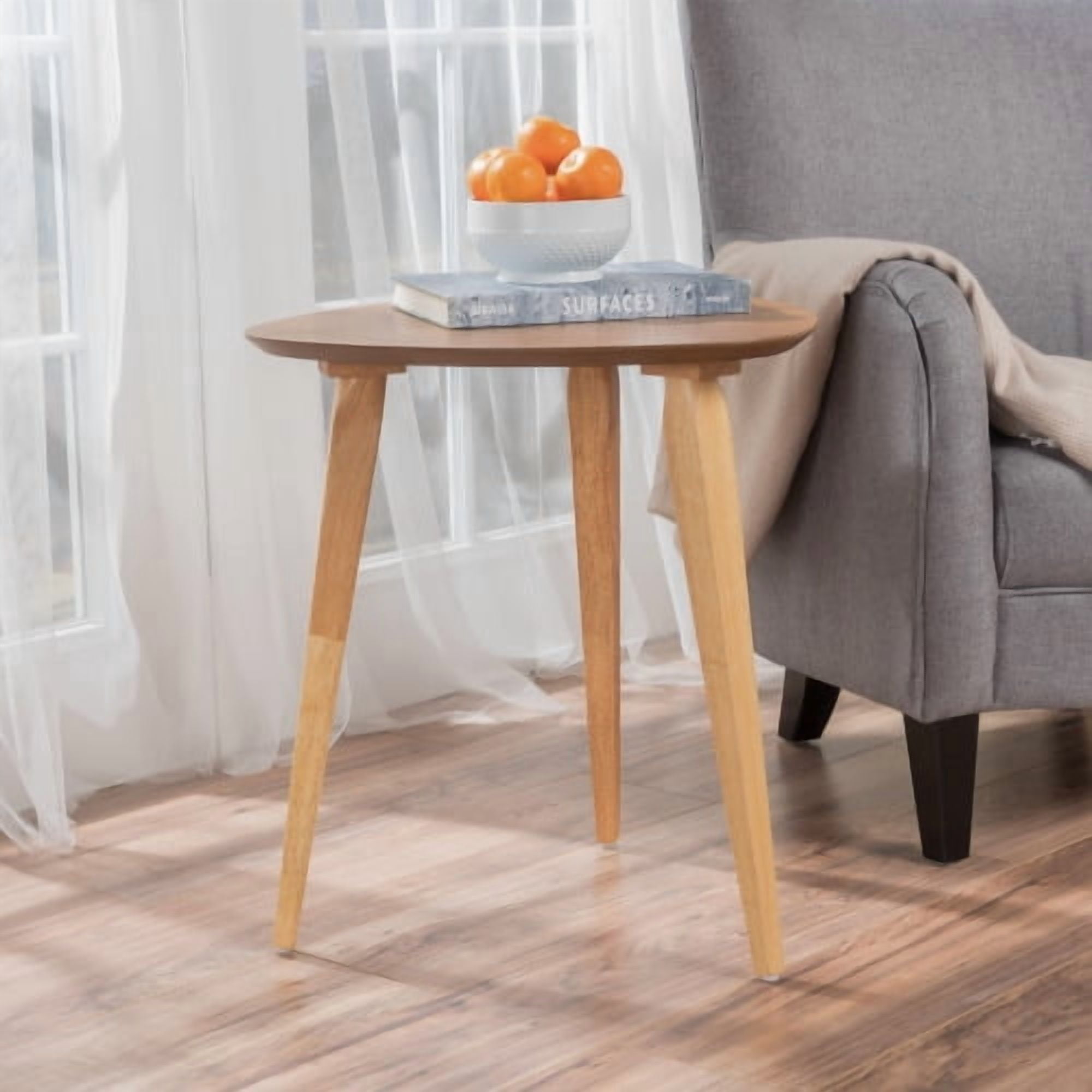 End Table, End Table, Natural - Walmart.com