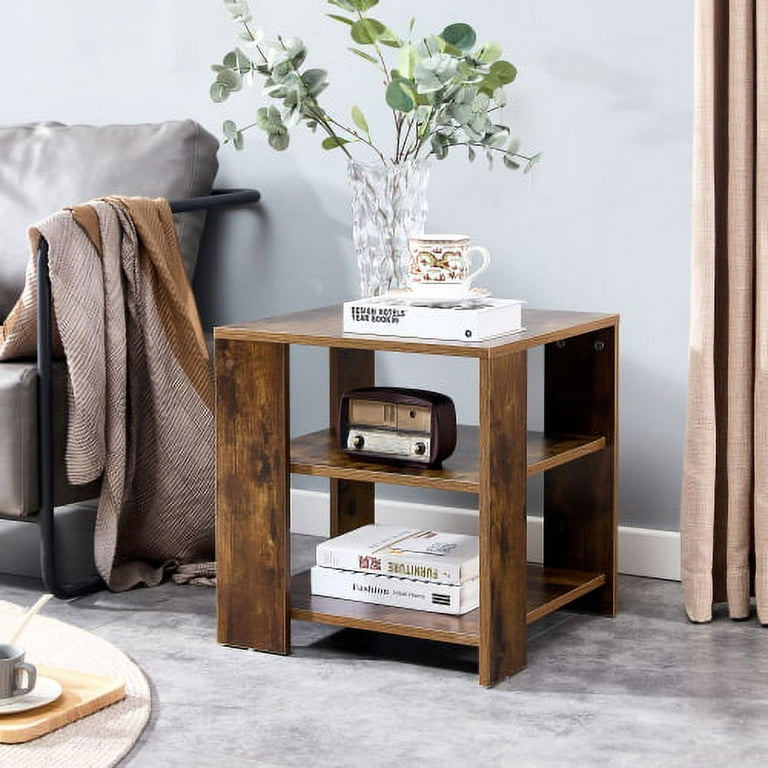 End Table Side With Storage