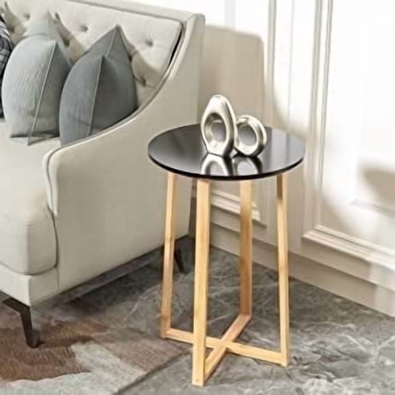 End Table for Sofa and Bedside Round Coffee Table