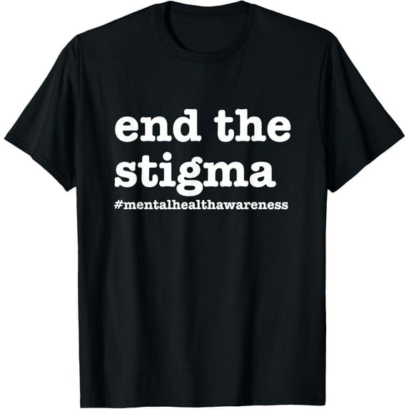 End The Stigma Mental Health Awareness T-Shirt
