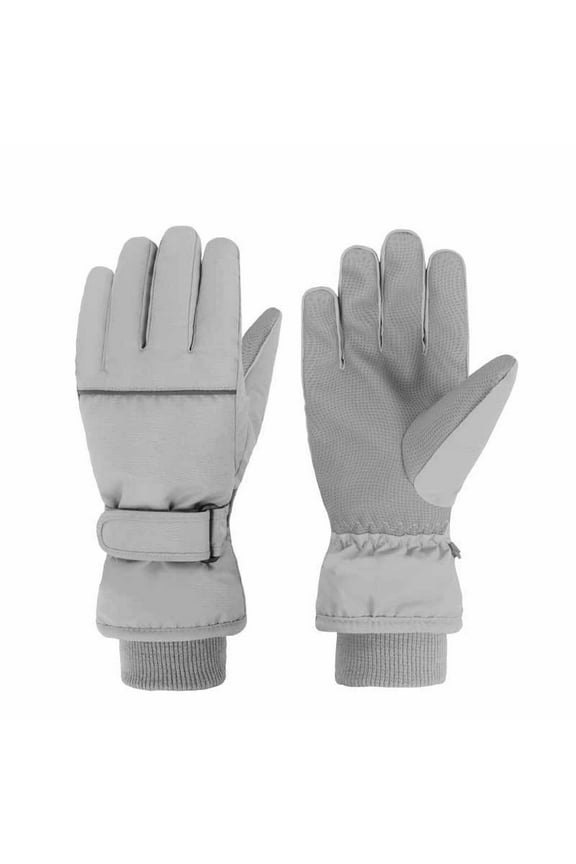 End of Year Clearance! Waterproof Snow Gloves for Ourdoor Sports, Children's Plush Gloves For Winter Warmth Thickened Plush Comfortable Gloves 1-3 Years