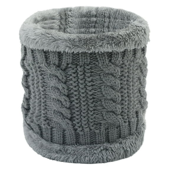End of Year Clearance Winter Scarf for Women and Men,Winter Scarf With Warmth And Plush Same Gender Design Protection High Neck Thick Yarn Single Circle Solid Color And Neck Cover