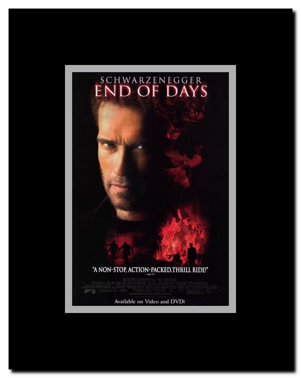 End of Days Framed Movie Poster