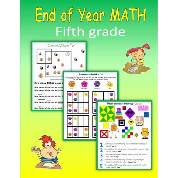 End of Year Math (Fifth grade), (Paperback)