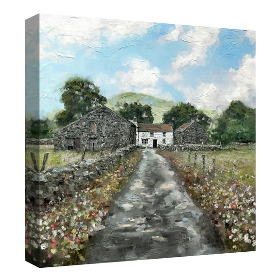 End of the Road by Studio Arts Canvas Art Print