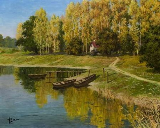 End of the Summer Canvas Art - Hilger (24 x 30)