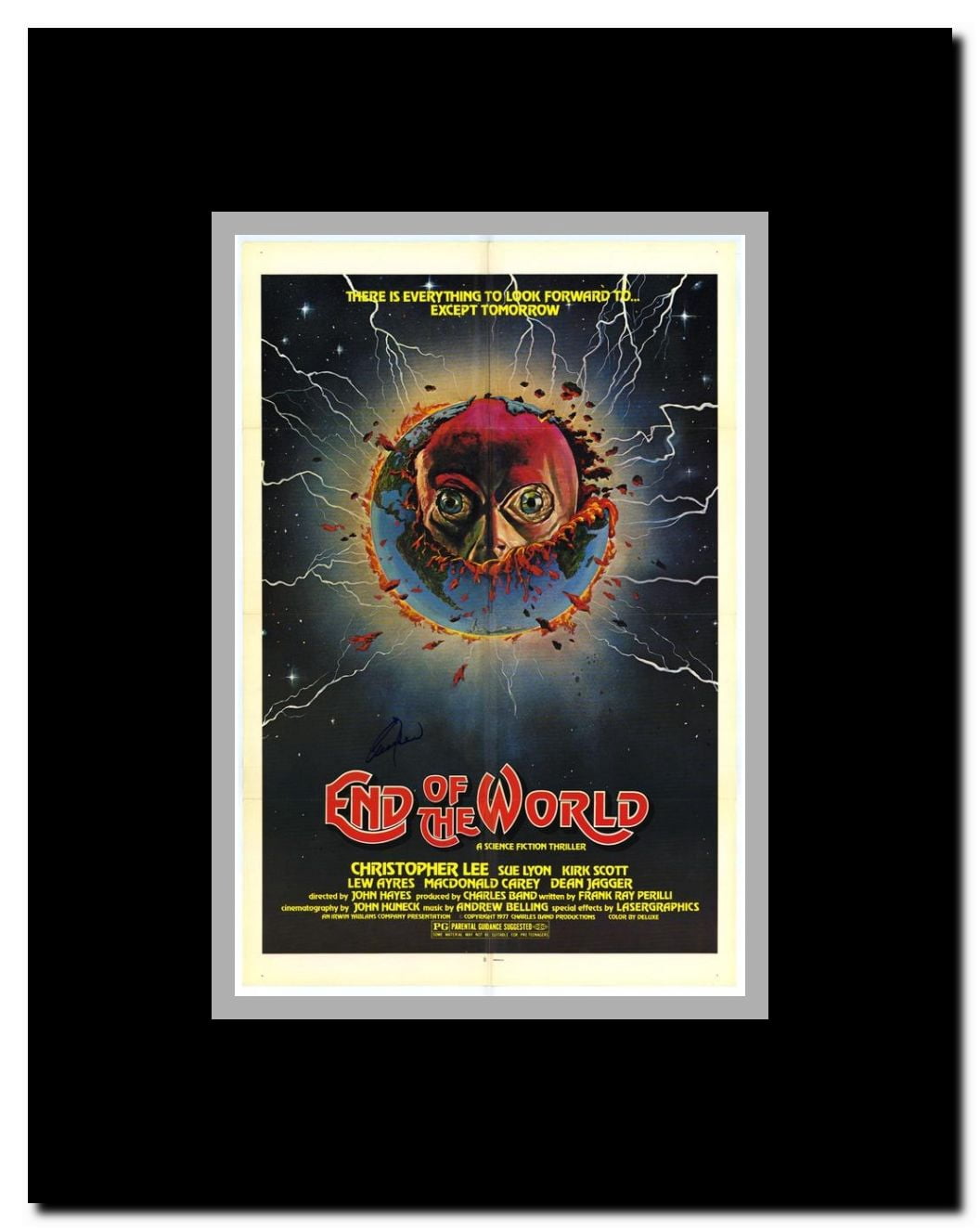 End of the World Framed Movie Poster
