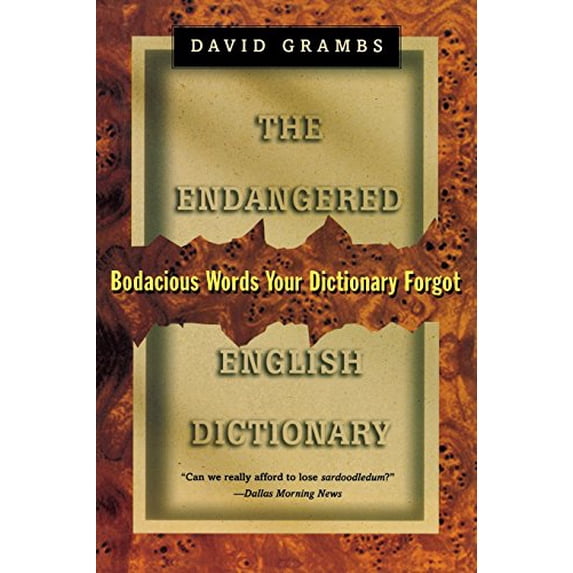 Pre-Owned Endangered English Dictionary Paperback