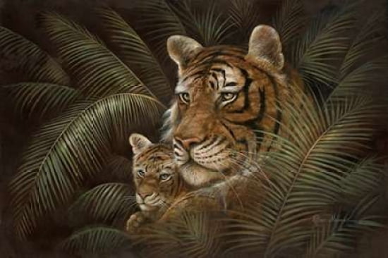 Endangered Love Canvas Art - Ruane Manning (12 x 18)