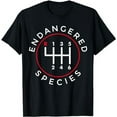 thumbnail image 1 of Endangered Species Manual Gearbox Stick Shift 6 Speed T-Shirt, 1 of 5
