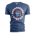 thumbnail image 1 of Endangered Species Shirt Mens Manual Car Shirts Gift For Men Car Enthusiast Gifts (3X-Large Navy Blue), 1 of 7