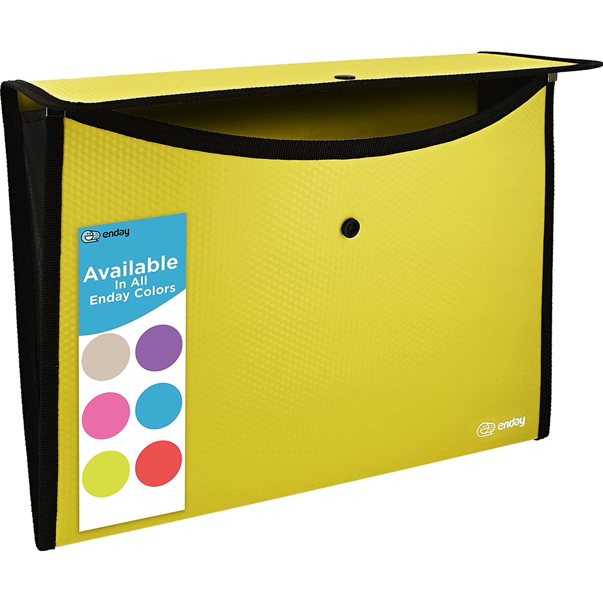 Enday A4 Paper Square Flap Expandable File Folder Organizer Document