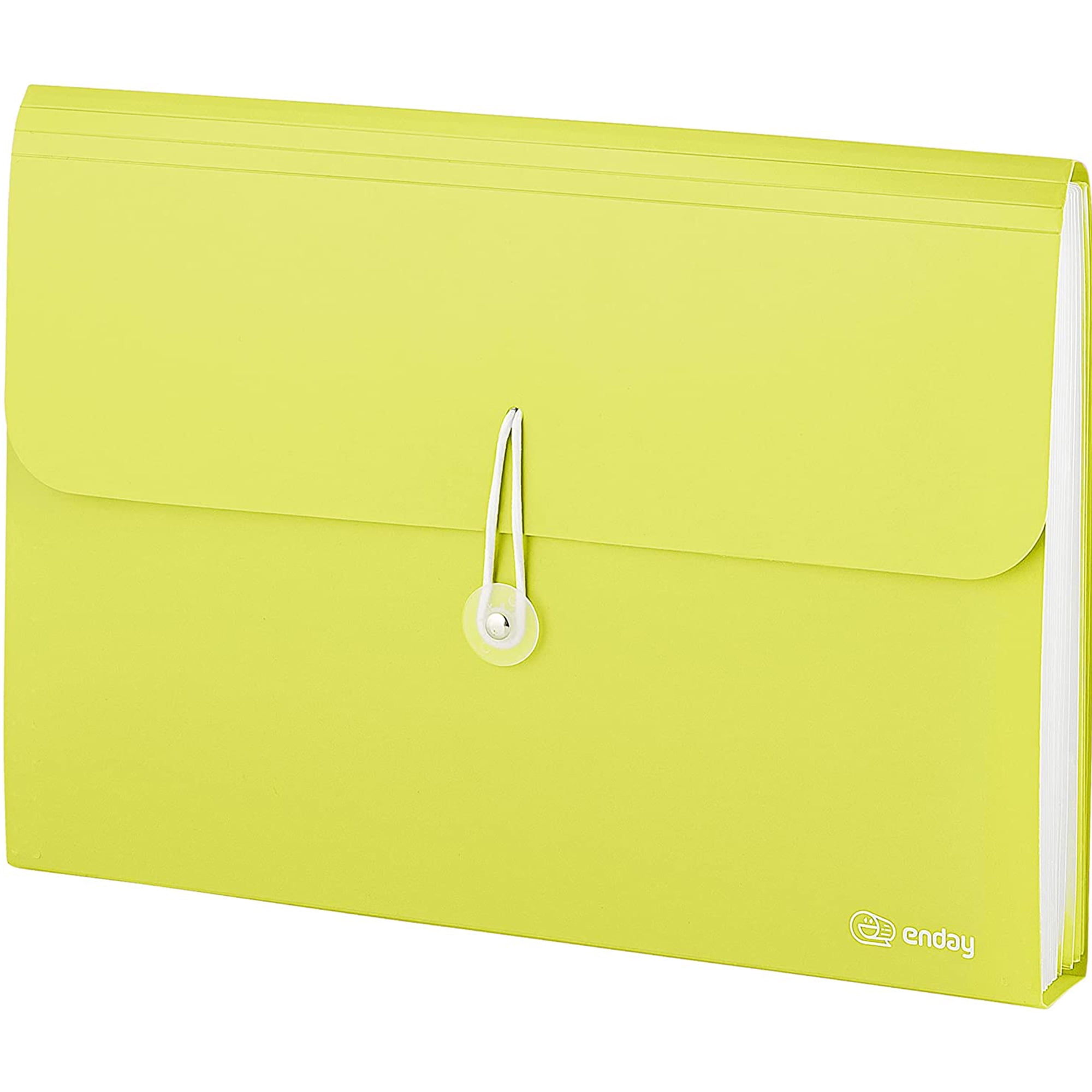 Enday Accordion Folder with Pockets Accordian A4 Paper Organizer