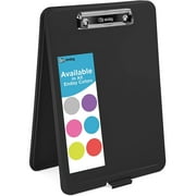 Enday Clipboard with Storage Case Heavy Duty Clipboards School Supplies Black