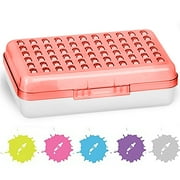 Enday Durable Dots Polypropylene Pencil Case, Red